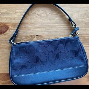 Vintage Coach Leather mini shoulder bag